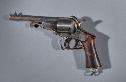 Revolver à broche système Javelle, six coups,...