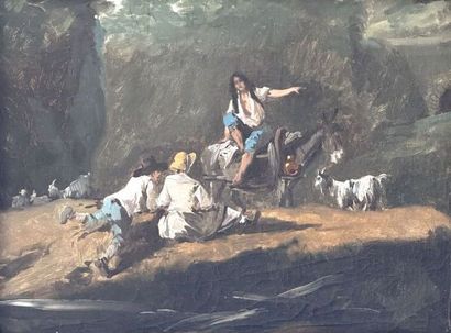 Jean PILLEMENT (1728–1808)
Figures on a Mound
Canvas....