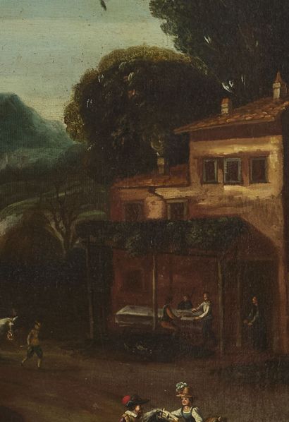 École flamande du XVIIe siècle, suiveur de...