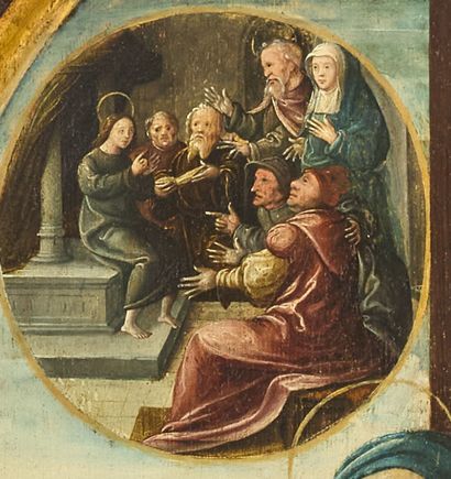 École anversoise vers 1540, suiveur de Quentin...