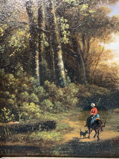 Joseph Augustus KNIP (1777–1847)
Barbizon,...