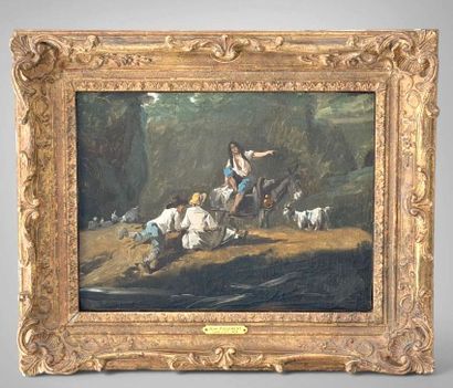 Jean PILLEMENT (1728–1808)
Figures on a Mound
Canvas....