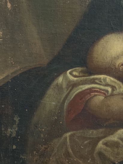 18th-Century Italian School 
Virgin and Child...