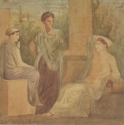 Dans le goût de Pierre PUVIS DE CHAVANNES...