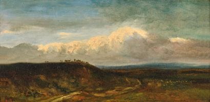 Théodore ROUSSEAU (1812–1867)
Panoramic Landscape
Oil...