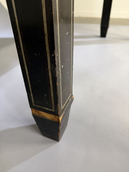 Cabinet made of ebony and blackened wood,...