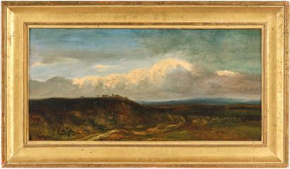 Théodore ROUSSEAU (1812–1867)
Panoramic Landscape
Oil...