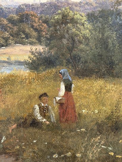 Oscar Magnus LÖFDHAL (1811–1895) 
View of...