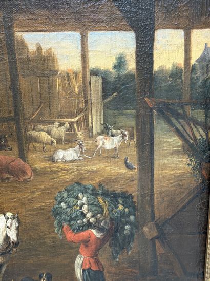 Attribuée à Mattheus Van HELMONT (1623-1674)...
