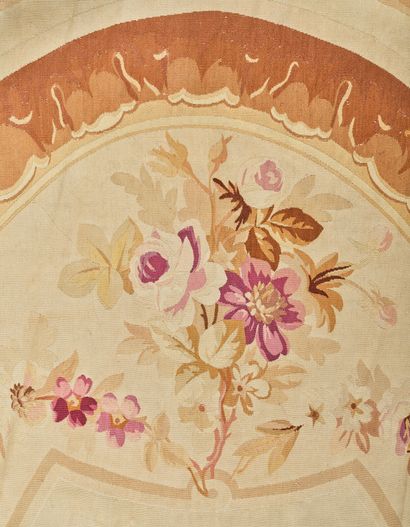 Tapis d'Aubusson, XIXe siècle, époque Napoléon...