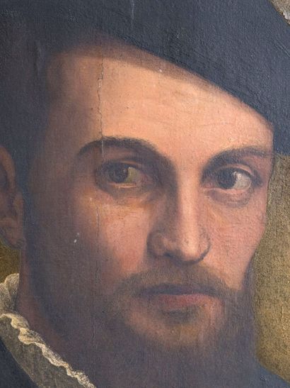 Dans le goût de Lorenzo LOTTO
Portrait d'homme...