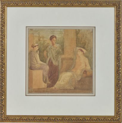 Dans le goût de Pierre PUVIS DE CHAVANNES...