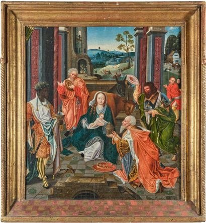 École flamande, vers 1520, entourage de Jan...