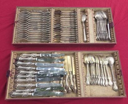 CUTLERY SET BY NICHOLS & PLINKÉ AND LES FRÈRES...