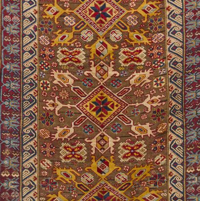 Tapis Chirvan Seikour (chaîne, trame et velours...