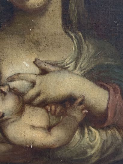 18th-Century Italian School 
Virgin and Child...