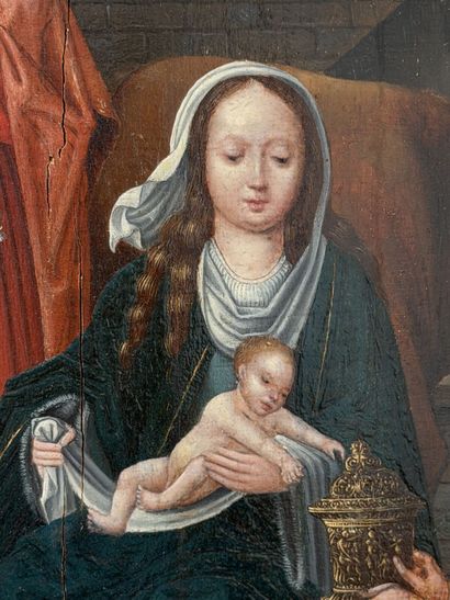 École flamande, vers 1520, entourage de Jan...
