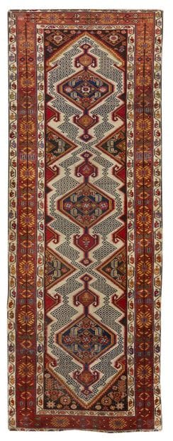 Tapis Kurde (chaîne et trame en coton, velours...
