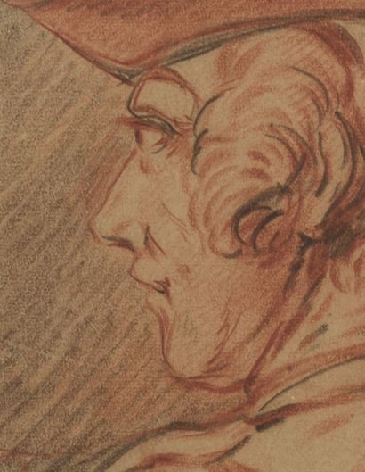 Joseph-François PARROCEL (1704-1781)
Homme...