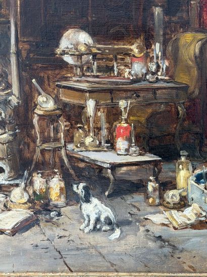 Eugène ISABEY (1803–1886)
The Alchemist,...