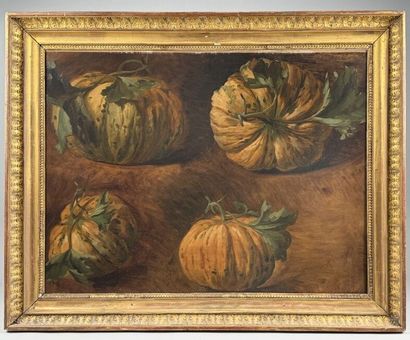 French School, c. 1800
Study of Pumpkins
Paper...