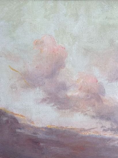 Émile MAILLARD (1846–1926)
Seascape at Sunset
Oil...