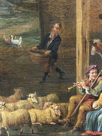 Attribuée à Mattheus Van HELMONT (1623-1674)...