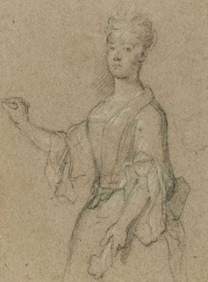 Attribué à François de TROY (1645-1691)
Portrait...