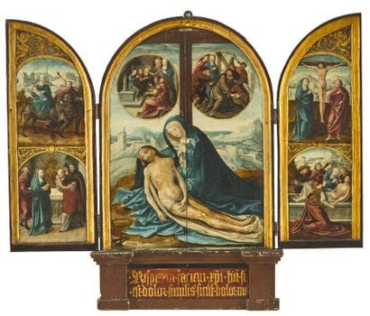 École anversoise vers 1540, suiveur de Quentin...