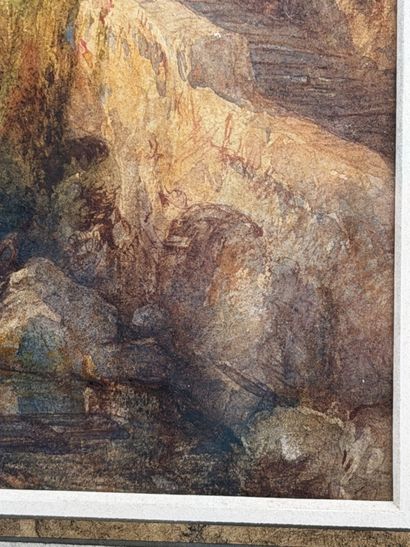 Félix ZIEM (1821-1911) 
Vue d'un port en...