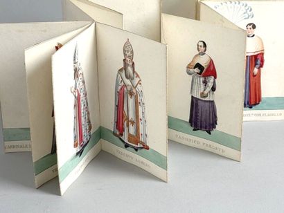 Album de costumes de la cour Pontifical sous...