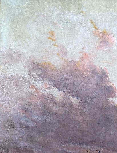 Émile MAILLARD (1846–1926)
Seascape at Sunset
Oil...