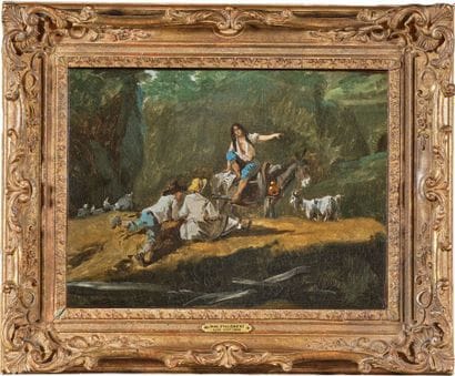 Jean PILLEMENT (1728–1808)
Figures on a Mound
Canvas....