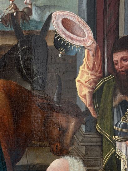 École flamande, vers 1520, entourage de Jan...