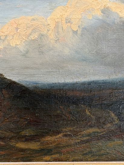 Théodore ROUSSEAU (1812–1867)
Panoramic Landscape
Oil...