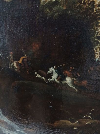 École flamande du XVIIe siècle, suiveur de...