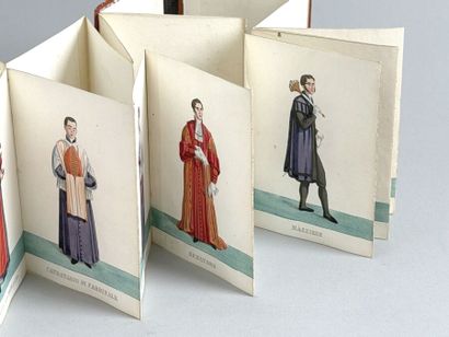 Album de costumes de la cour Pontifical sous...