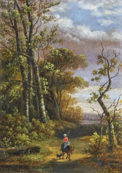 Joseph Augustus KNIP (1777–1847)
Barbizon,...