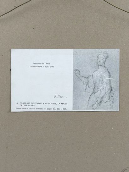 Attribué à François de TROY (1645-1691)
Portrait...