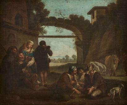 École romaine vers 1700, suiveur d'Andrea...