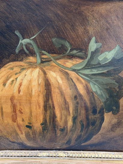 French School, c. 1800
Study of Pumpkins
Paper...