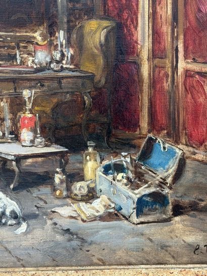 Eugène ISABEY (1803–1886)
The Alchemist,...