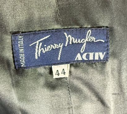 THIERRY MUGLER ACTIV 
Robe trench en coton...