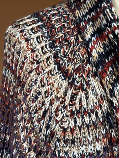 MISSONI 
Long cardigan en laine et coton...