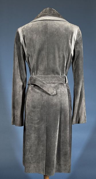 CHRISTIAN DIOR Boutique 
Trench coat en daim...