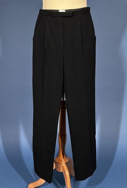 HERMÈS Paris
Pantalon à pinces en crêpe de...