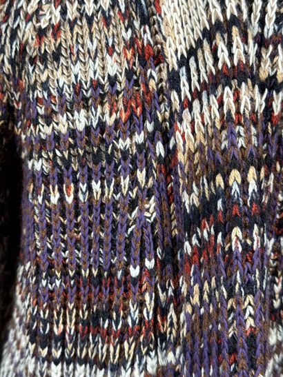 MISSONI 
Long cardigan en laine et coton...