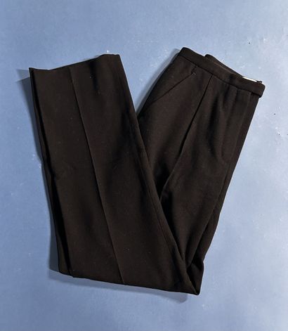 HERMÈS Paris
Pantalon à pinces en crêpe de...