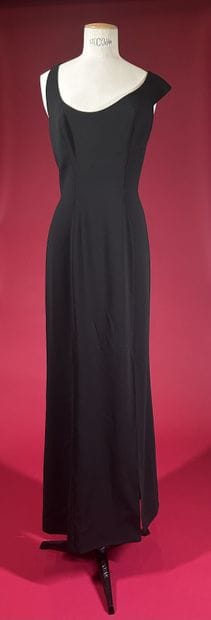 THIERRY MUGLER 
Robe longue en jersey polyester...