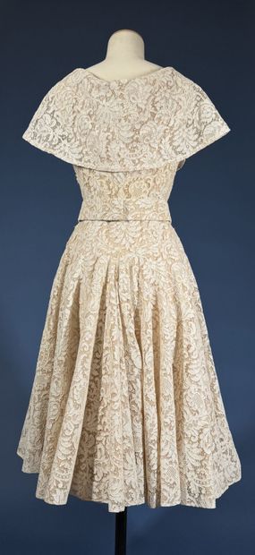 JACQUES GRIFFE Haute couture
Robe en dentelle...